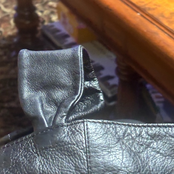 Frye Black Woven Leather Shoulder Bag - Picture 9 of 10